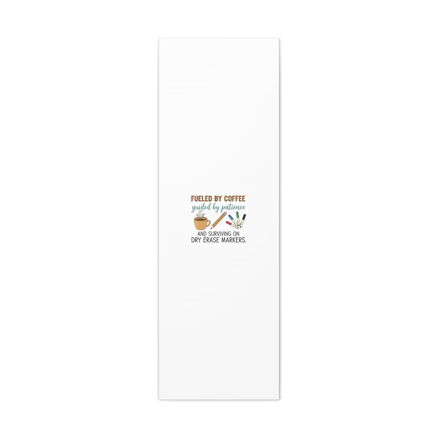 Fueled by Coffee Teacher Canvas | Teacher Appreciation, Classroom Decor