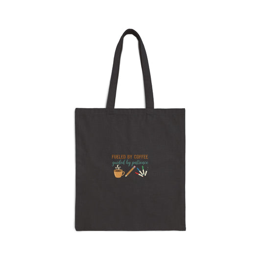 Fueled by Coffee Teacher Tote Bag | Teacher Appreciation, Teacher Life