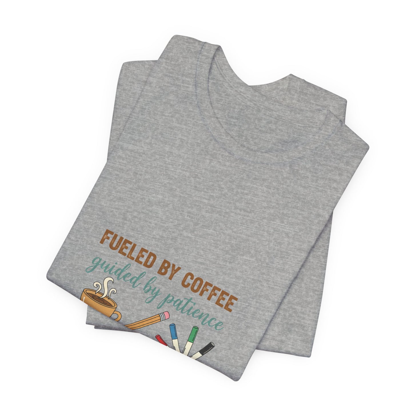 Fueled by Coffee Teacher Shirt | Teacher Appreciation, Teacher Life