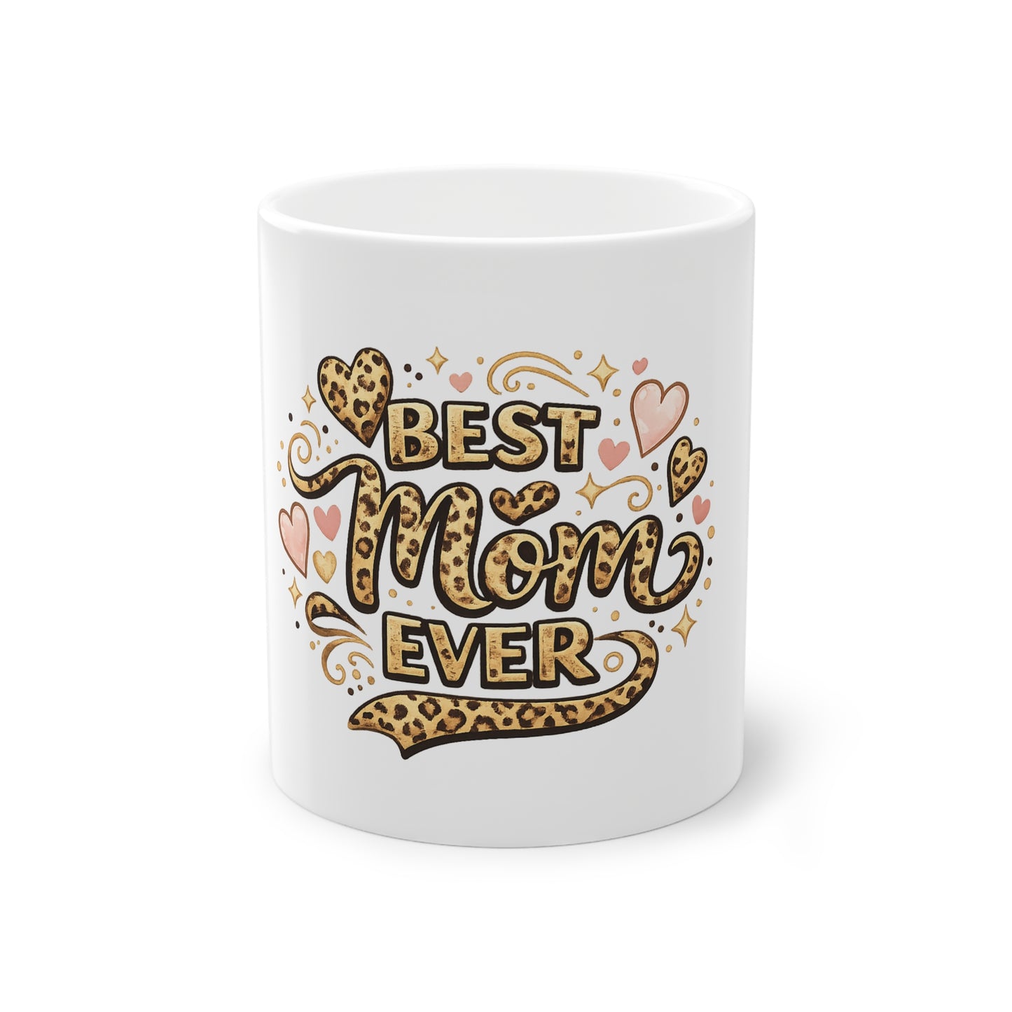 Best Mom Ever Leopard Print Mug — Mother’s Day Coffee Cup
