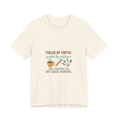 Fueled by Coffee Teacher Shirt | Teacher Appreciation, Teacher Life