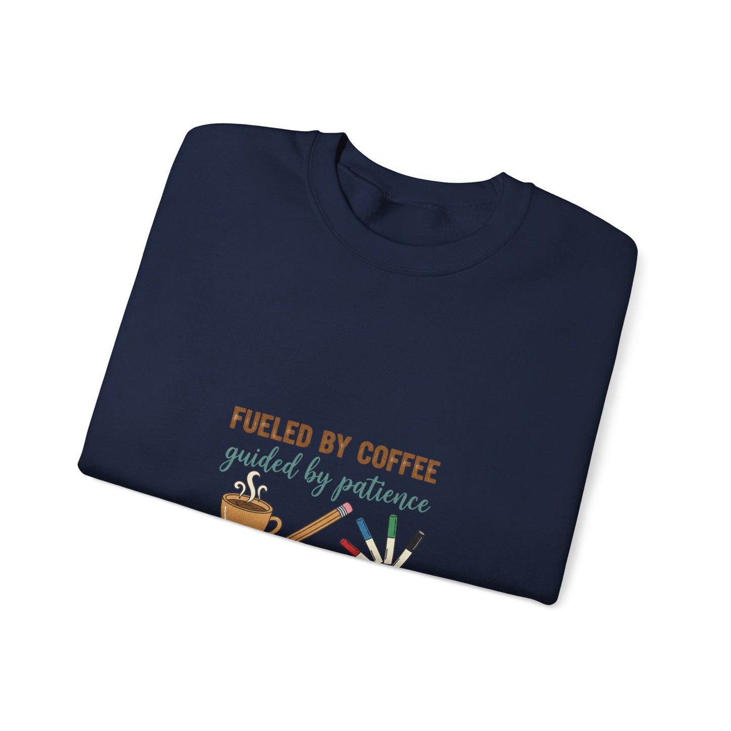 Fueled by Coffee Teacher Sweatshirt | teacher appreciation gifts, teacher life