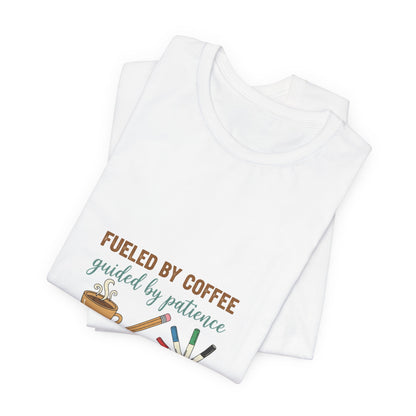 Fueled by Coffee Teacher Shirt | Teacher Appreciation, Teacher Life