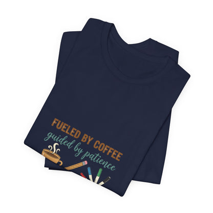 Fueled by Coffee Teacher Shirt | Teacher Appreciation, Teacher Life