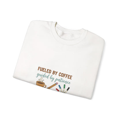 Fueled by Coffee Teacher Sweatshirt | teacher appreciation gifts, teacher life