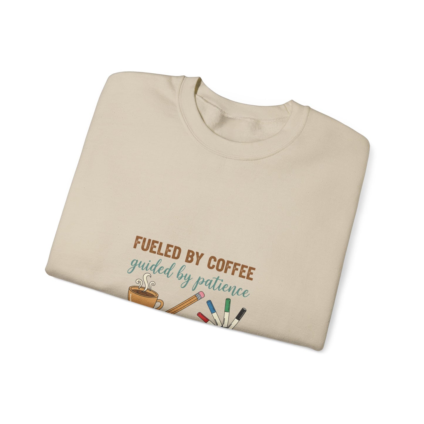 Fueled by Coffee Teacher Sweatshirt | teacher appreciation gifts, teacher life