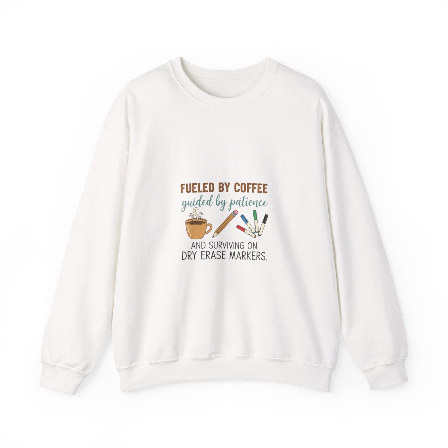 Fueled by Coffee Teacher Sweatshirt | teacher appreciation gifts, teacher life