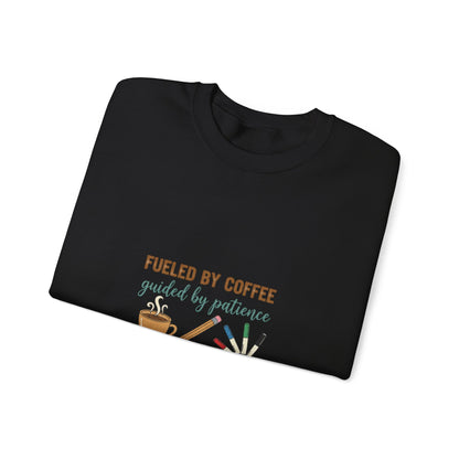 Fueled by Coffee Teacher Sweatshirt | teacher appreciation gifts, teacher life