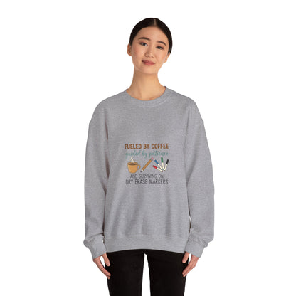 Fueled by Coffee Teacher Sweatshirt | teacher appreciation gifts, teacher life