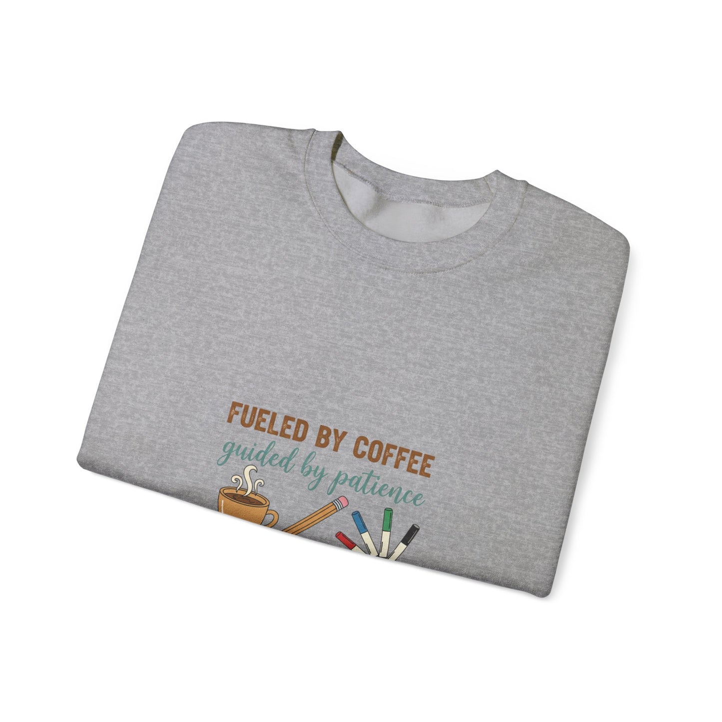 Fueled by Coffee Teacher Sweatshirt | teacher appreciation gifts, teacher life