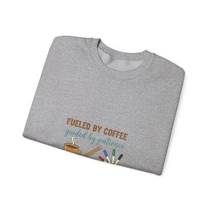 Fueled by Coffee Teacher Sweatshirt | teacher appreciation gifts, teacher life