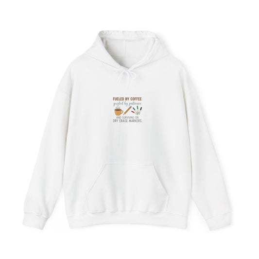 Fueled by Coffee Teacher Hoodie | teacher appreciation gifts, teacher life