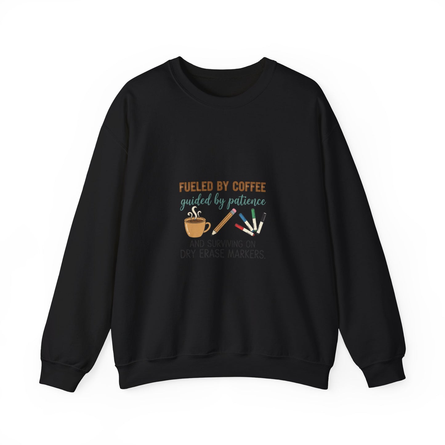 Fueled by Coffee Teacher Sweatshirt | teacher appreciation gifts, teacher life