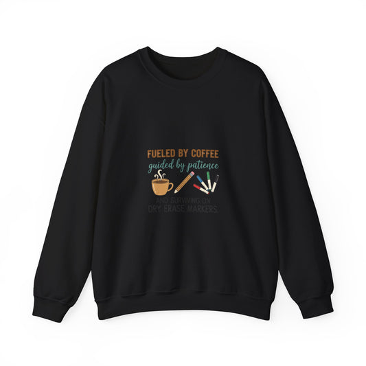 Fueled by Coffee Teacher Sweatshirt | teacher appreciation gifts, teacher life