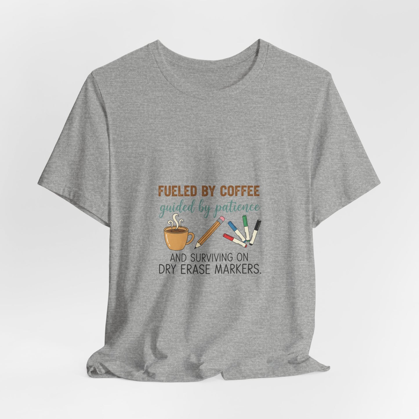Fueled by Coffee Teacher Shirt | Teacher Appreciation, Teacher Life