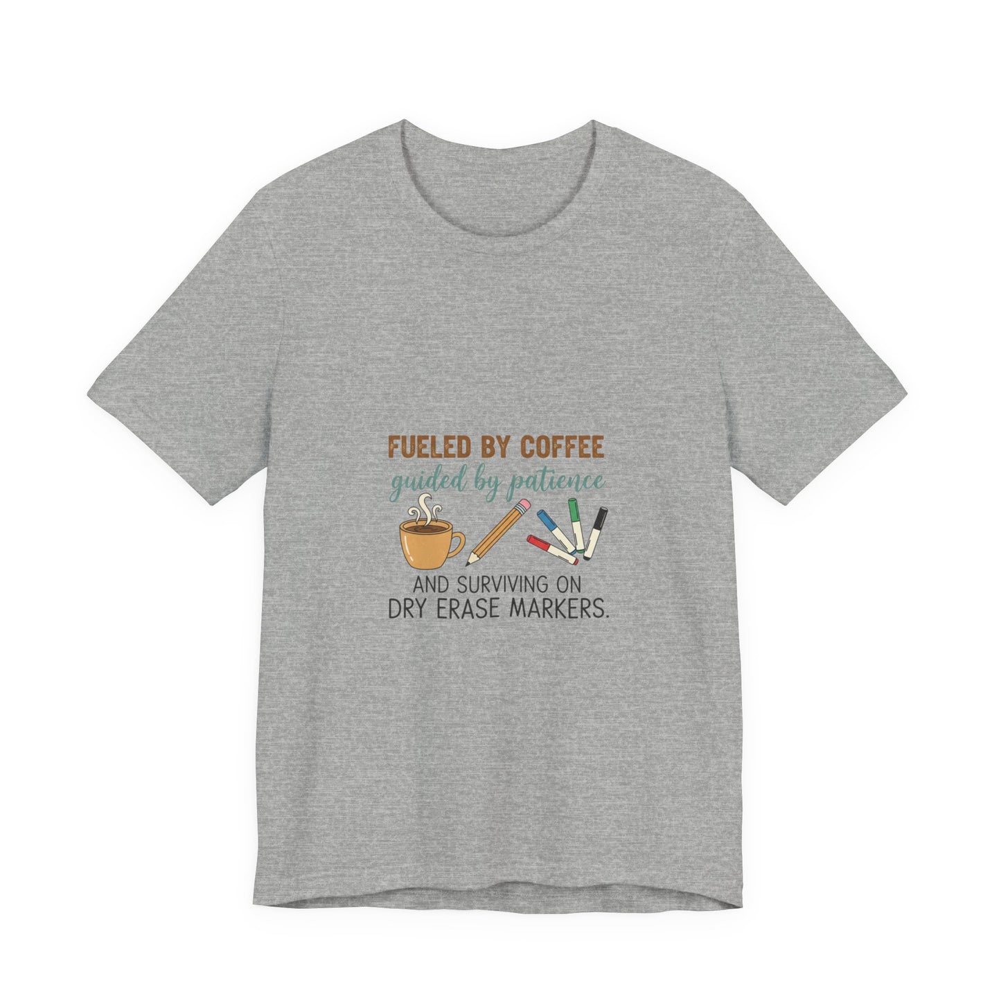 Fueled by Coffee Teacher Shirt | Teacher Appreciation, Teacher Life