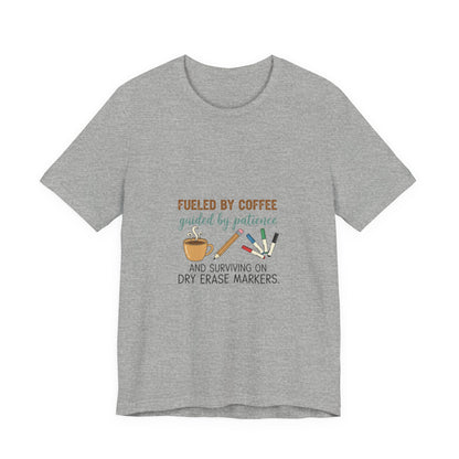 Fueled by Coffee Teacher Shirt | Teacher Appreciation, Teacher Life