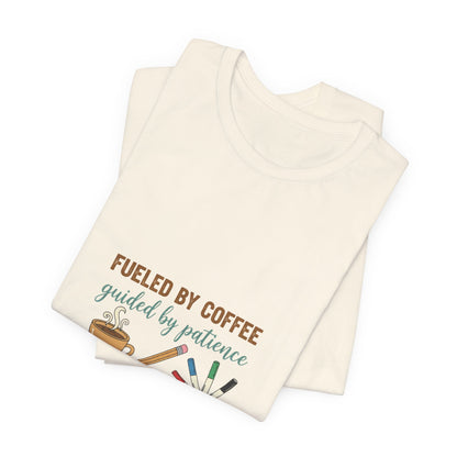 Fueled by Coffee Teacher Shirt | Teacher Appreciation, Teacher Life