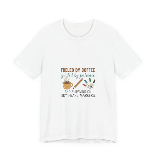 Fueled by Coffee Teacher Shirt | Teacher Appreciation, Teacher Life