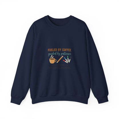 Fueled by Coffee Teacher Sweatshirt | teacher appreciation gifts, teacher life