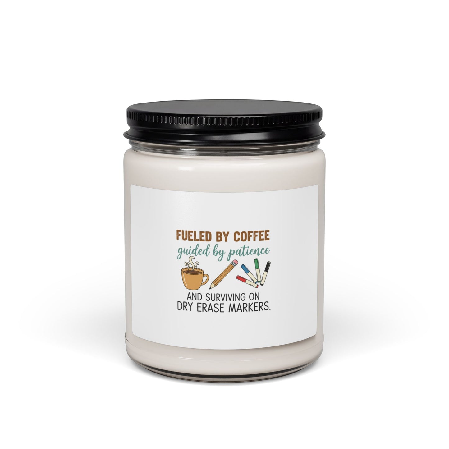 Fueled by Coffee Teacher Candle | Teacher Appreciation Gifts, Teacher Life